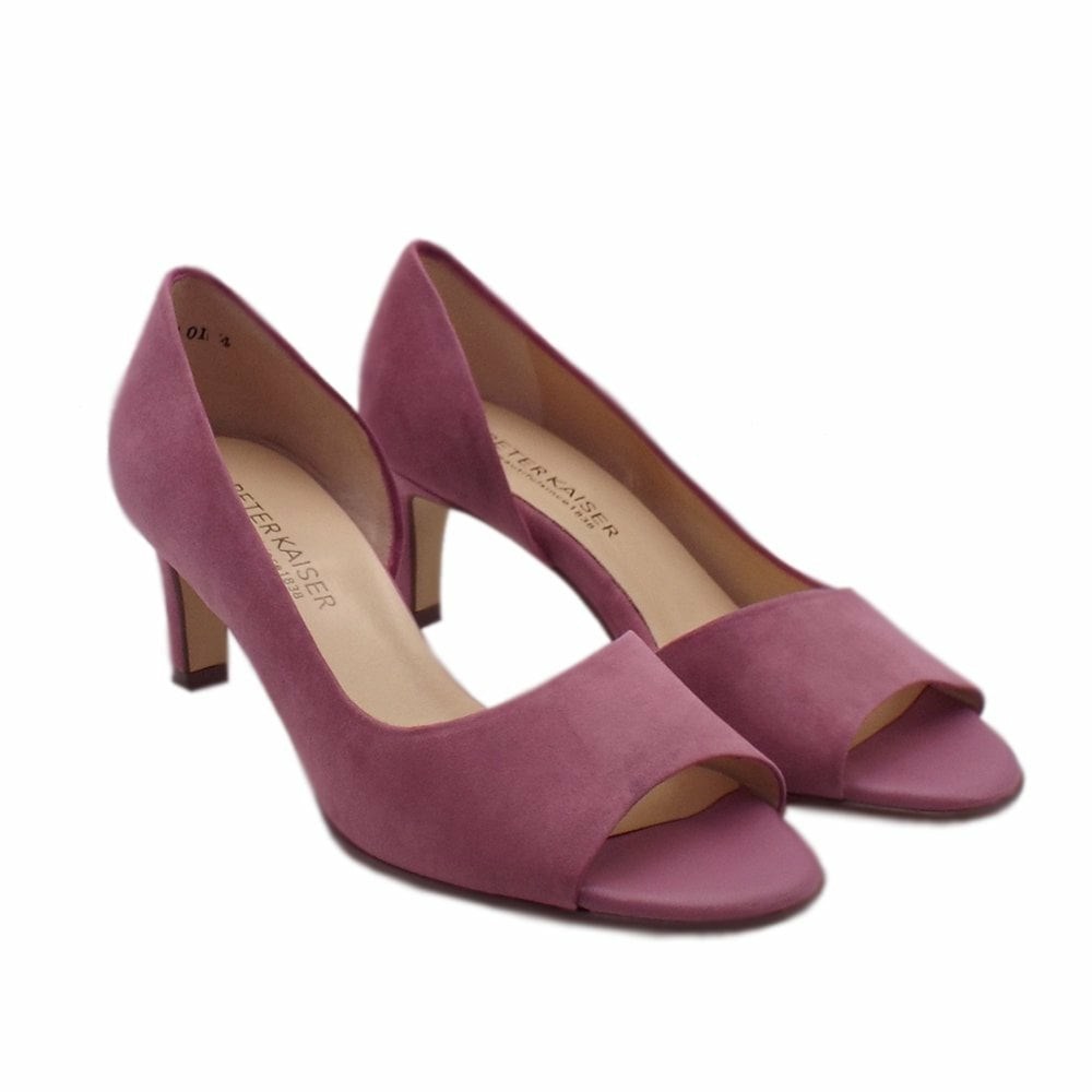 Women's Peter Kaiser Beate Pk 60mm Open Toe Open Side Pumps Purple | 427516-GSR