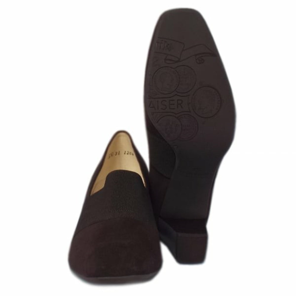 Women's Peter Kaiser Dorna Shoes Pumps dark brown | 967034-NPX