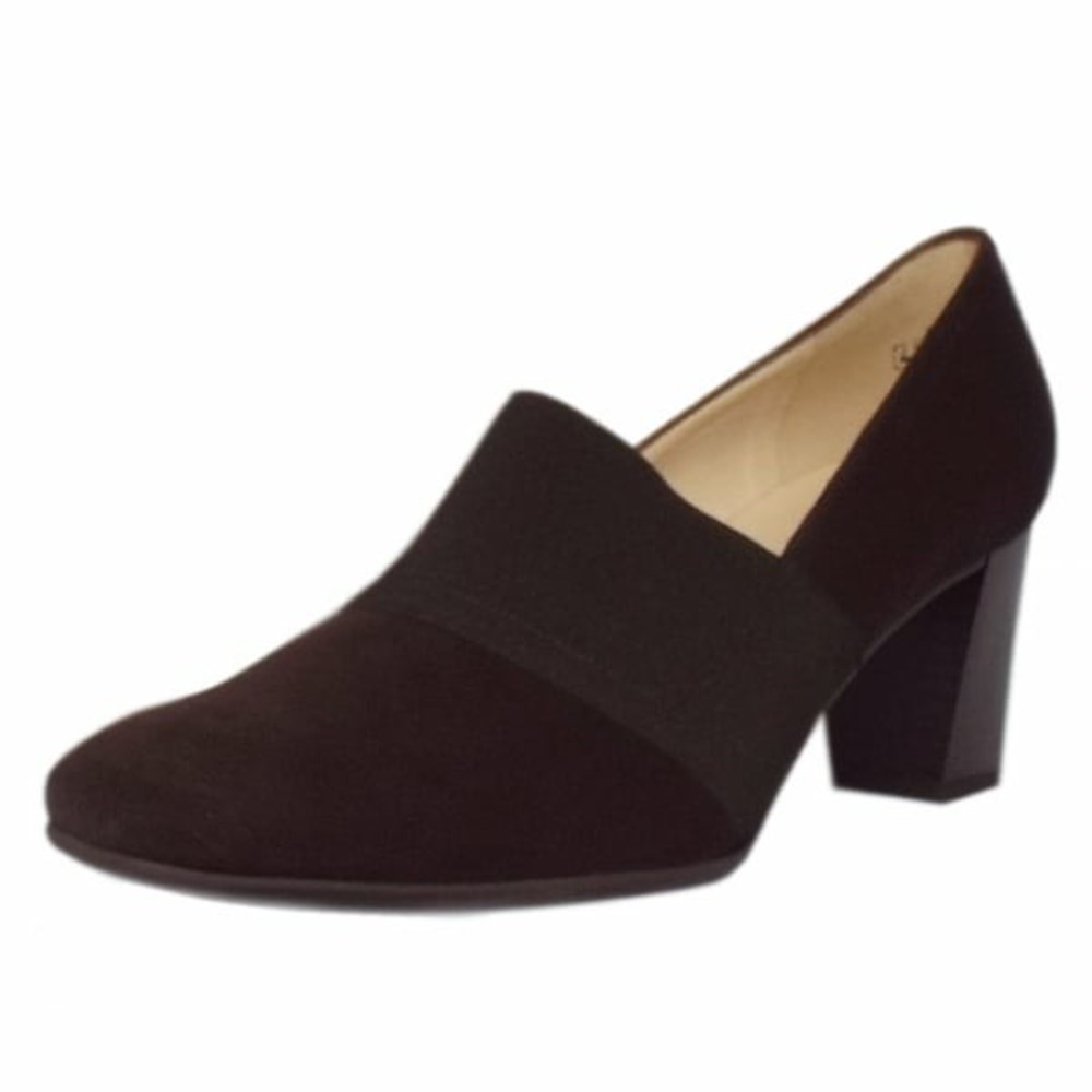 Women\'s Peter Kaiser Dorna Shoes Pumps dark brown | 967034-NPX