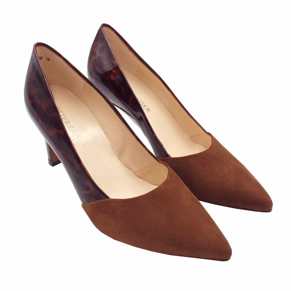 Women's Peter Kaiser Ekatarina Pk 75mm Pumps Pumps Brown | 538971-MVL