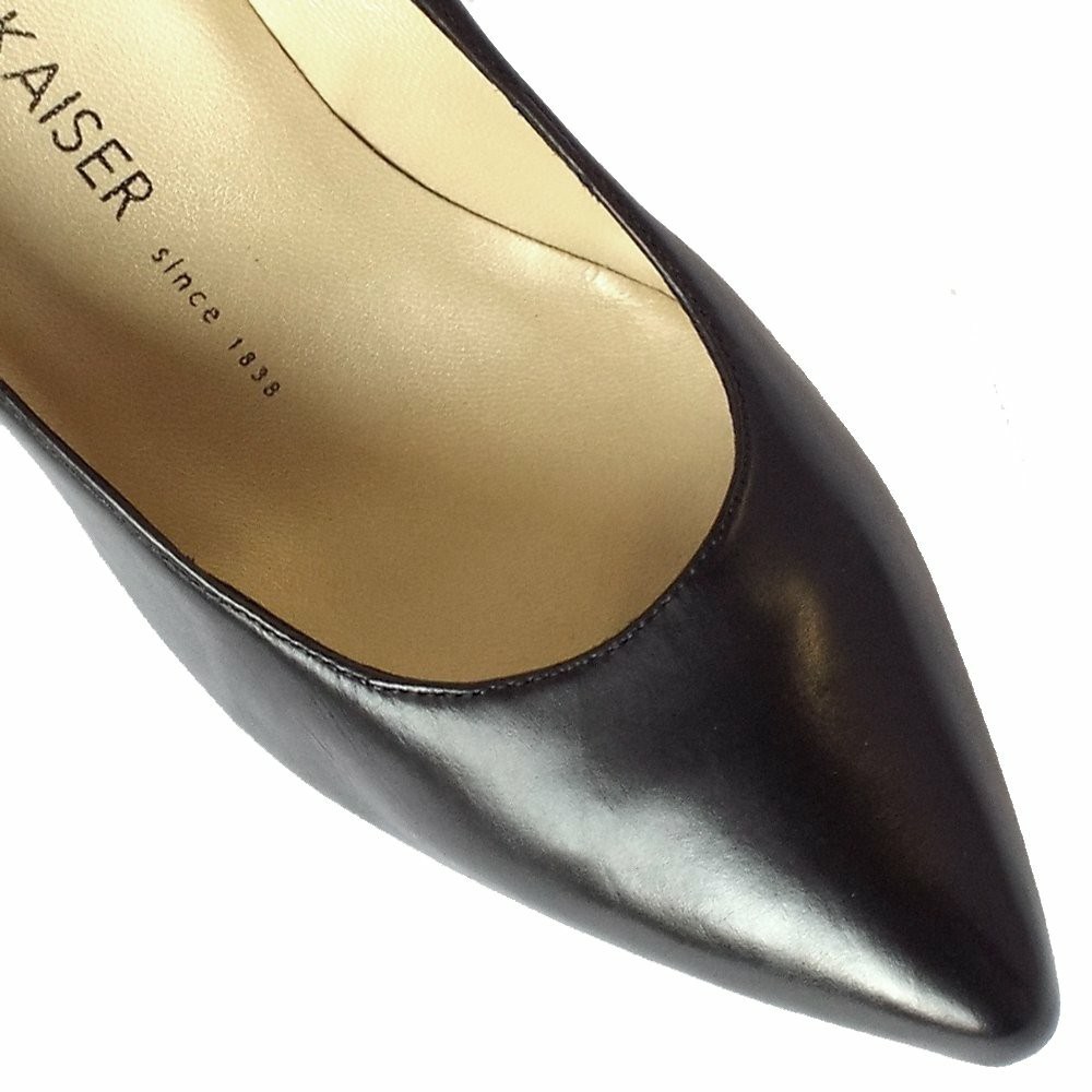 Women's Peter Kaiser Indigo Shoes Pumps Black | 491637-WUD