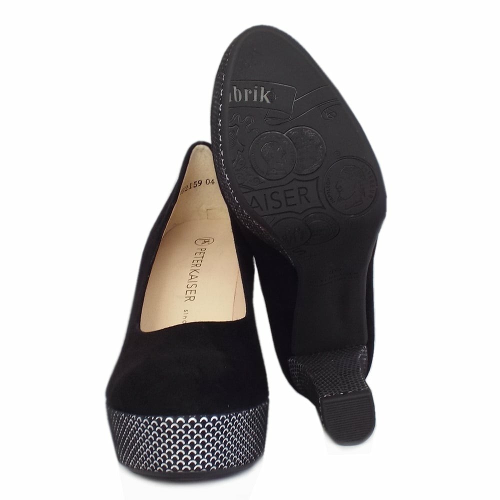 Women's Peter Kaiser Irmgard Shoes Pumps Black | 921468-PED