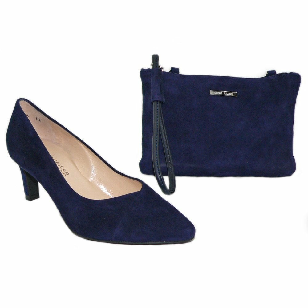 Women's Peter Kaiser Maike 66 509 104 Pkaiser 60mm Pump Pumps Navy | 725860-YSC