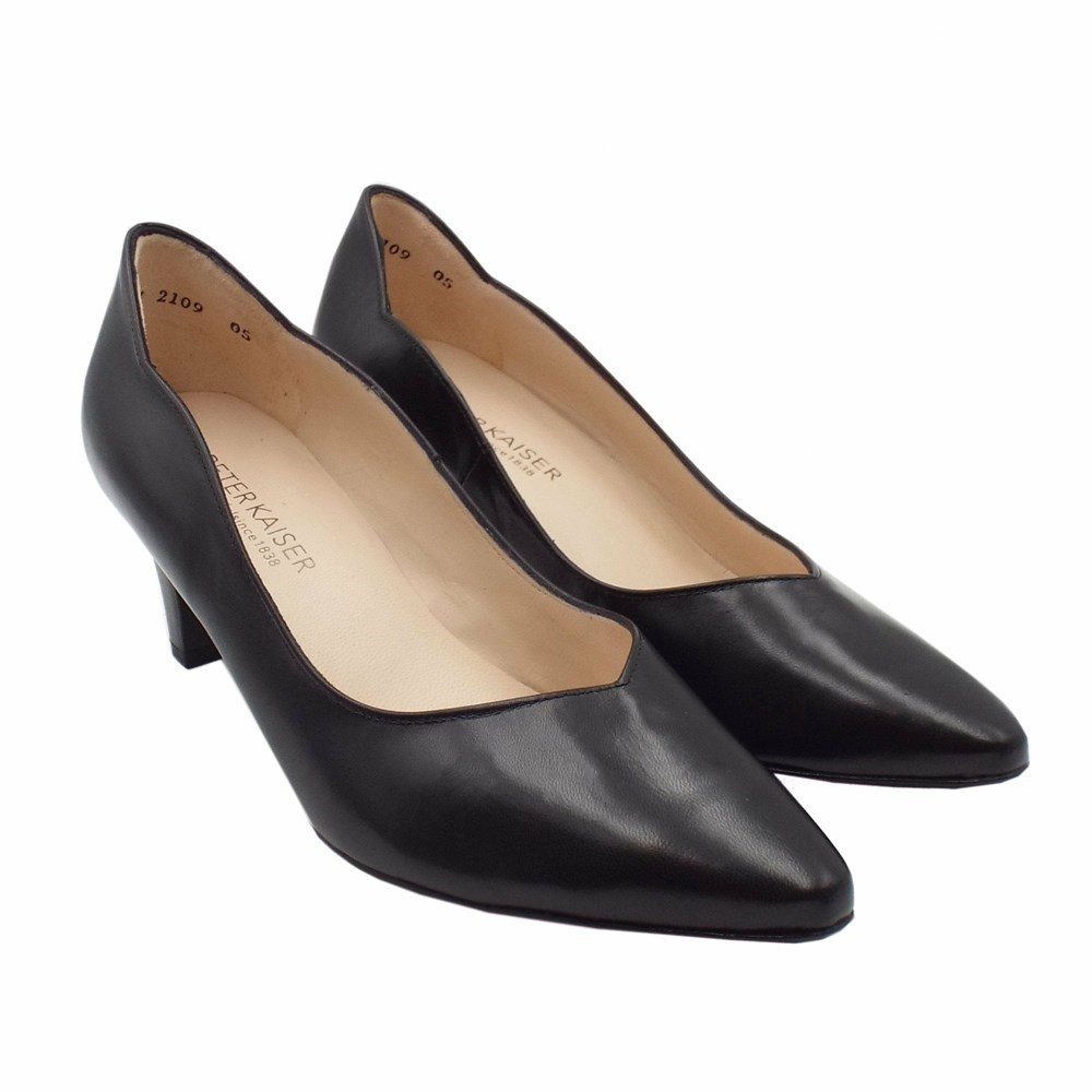 Women's Peter Kaiser Malin-a Pk 60mm Heel Pumps Pumps Black | 651340-HIW