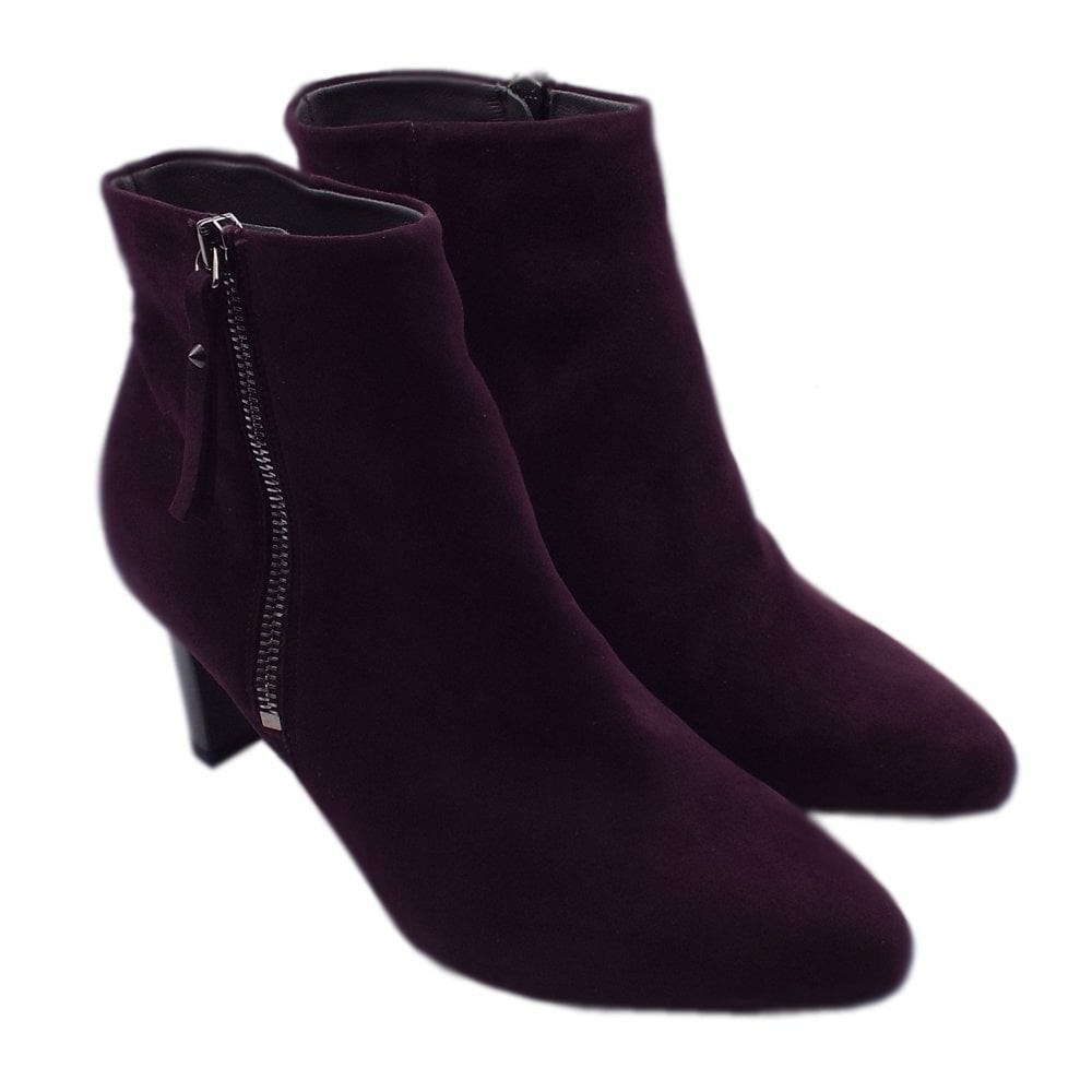 Women's Peter Kaiser Marian Ankle Boot Winter Boots Burgundy | 064197-QWH