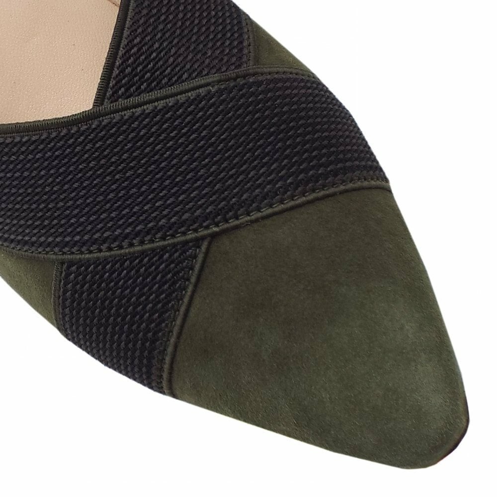 Women's Peter Kaiser Mea Pk 60mm Elastic 64 629 746 Pumps Deep Green | 258964-APQ