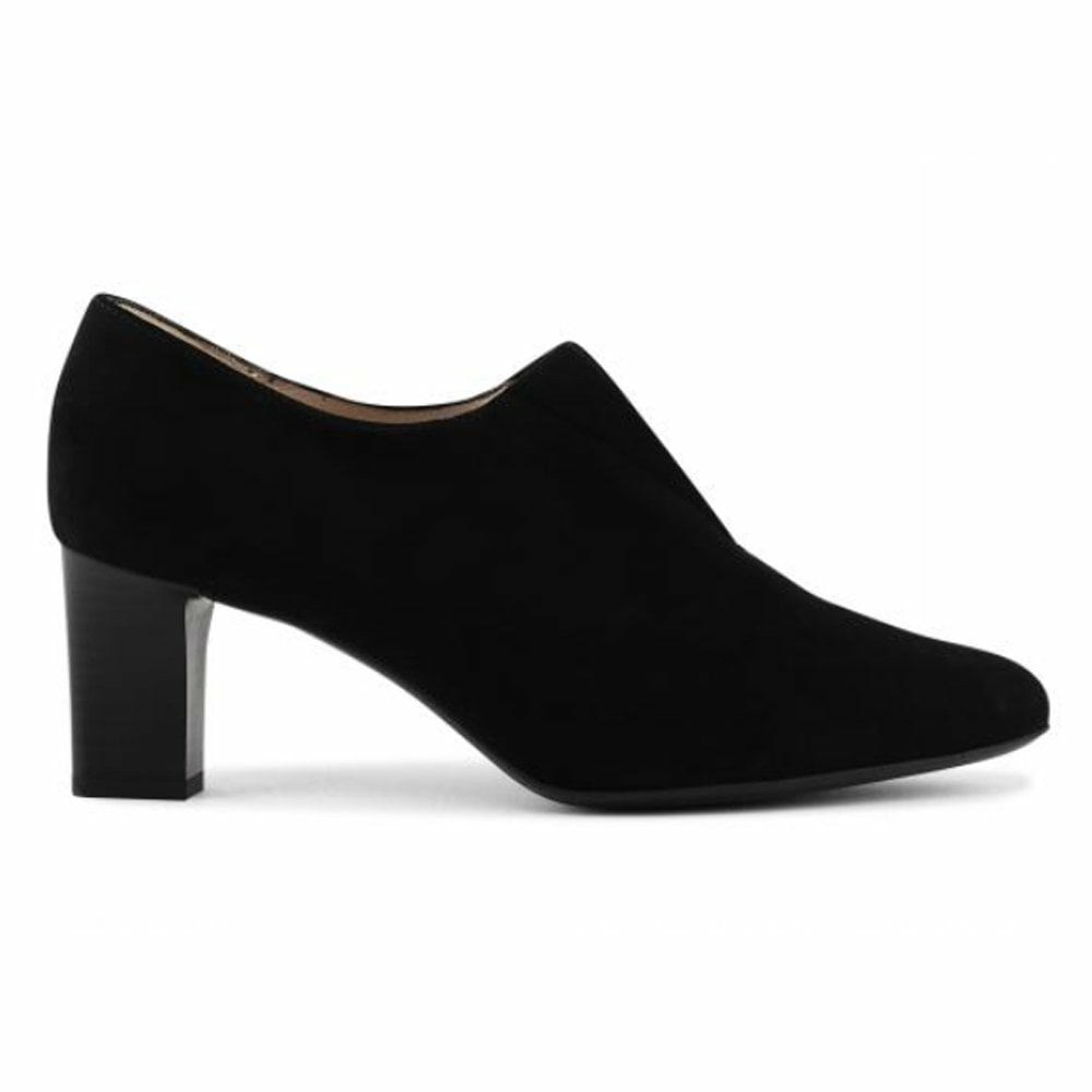 Women's Peter Kaiser Miaka-a Pk50mm Heel Stacked Heel Pumps Black | 791468-ANS