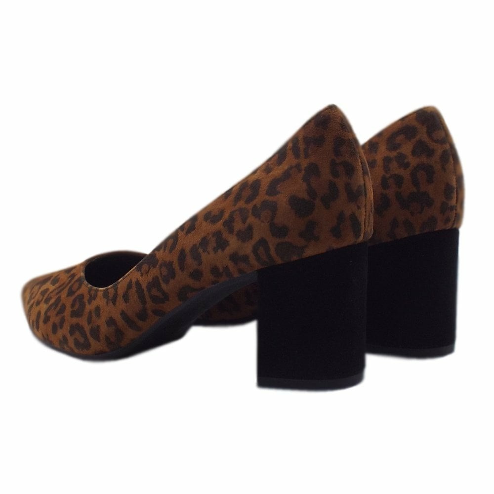 Women's Peter Kaiser Naja 60mm Shoe Pumps Leopard / Black | 654172-TFB