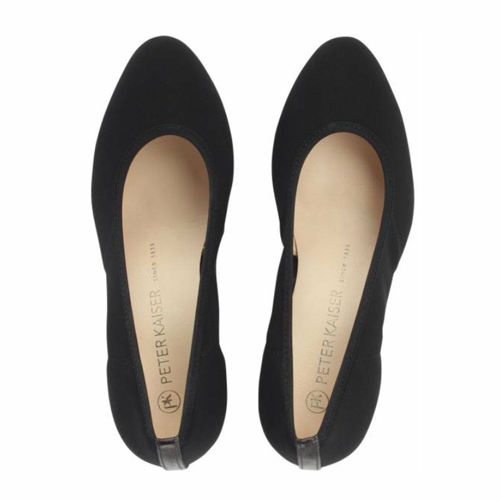 Women's Peter Kaiser Nancy 43 999 528 Pk Stretch Fabric Pumps Black | 359270-NLA