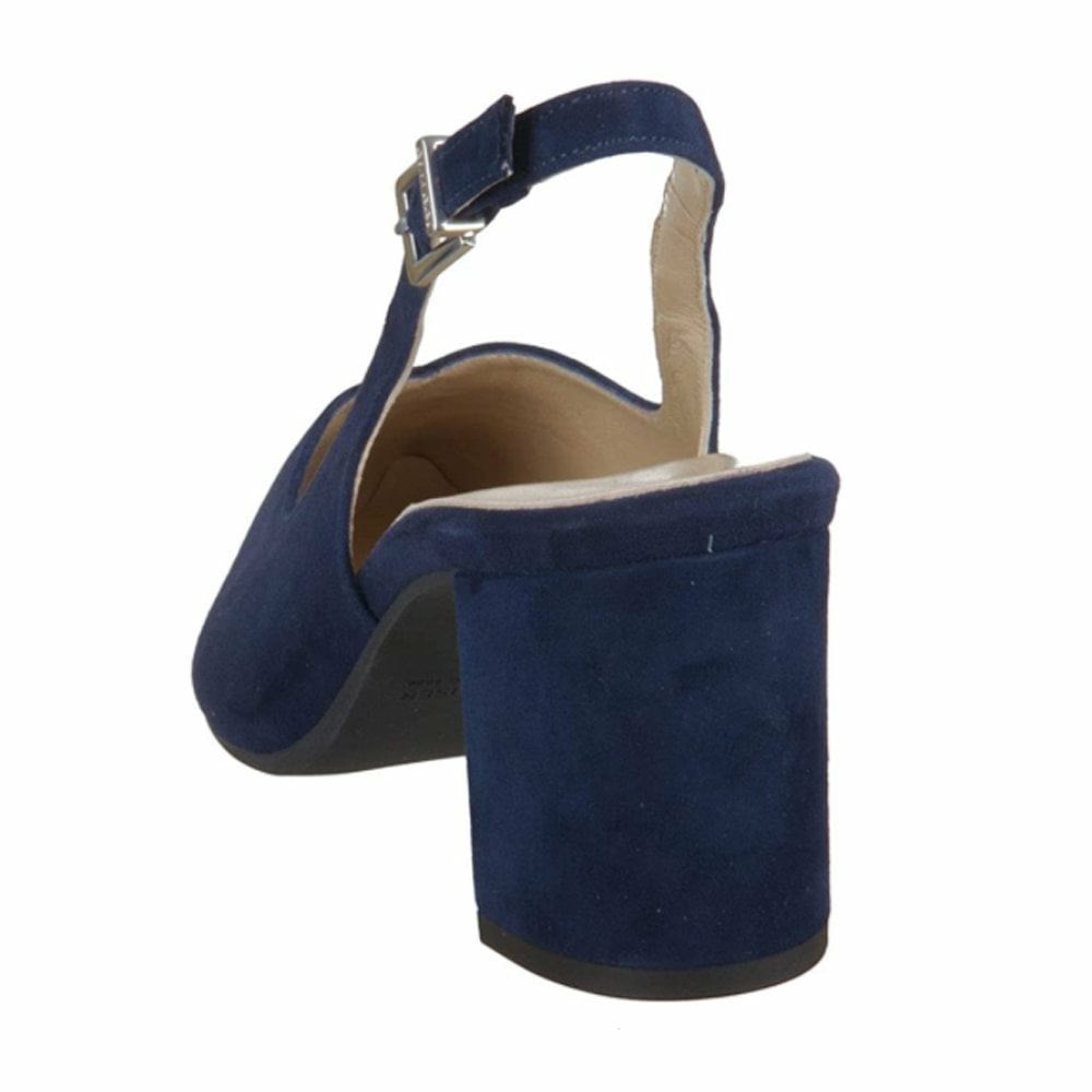 Women's Peter Kaiser Nexy Sling Back Pumps Navy | 603578-OLE