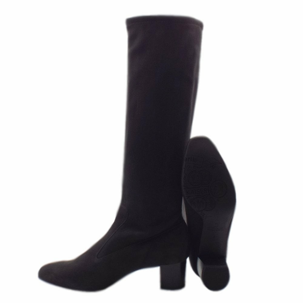 Women's Peter Kaiser Ofela 03 437 128 Pk Long Boot 45mm Knee High Boots Dark Grey | 530126-DJY