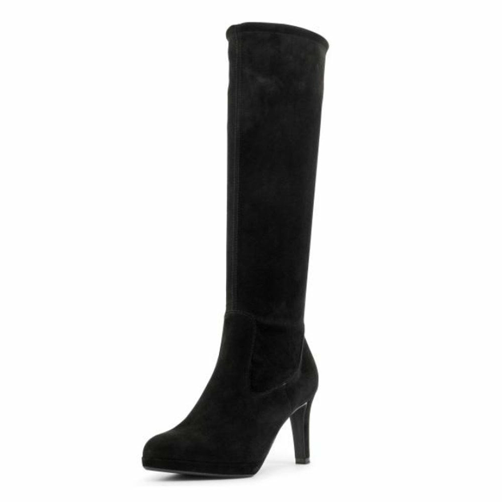 Women\'s Peter Kaiser Pauline 96 637 240 Pk 75mm Classic Ful Knee High Boots Black | 768120-UOK