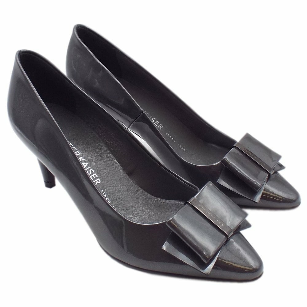 Women's Peter Kaiser Rexa 74 237 091 65mm Court Shoe Pumps Dark Grey | 572318-KIB