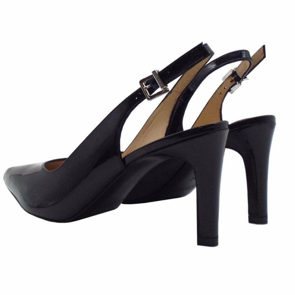 Women's Peter Kaiser Thyra-pe Dressy Wide Fit Slingback Pumps Navy | 859430-QWZ