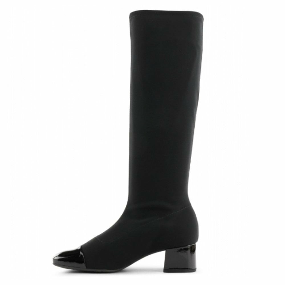 Women's Peter Kaiser Tinja 91 683 693 Pk 45mm Long Stretc Knee High Boots Black | 683124-VOX