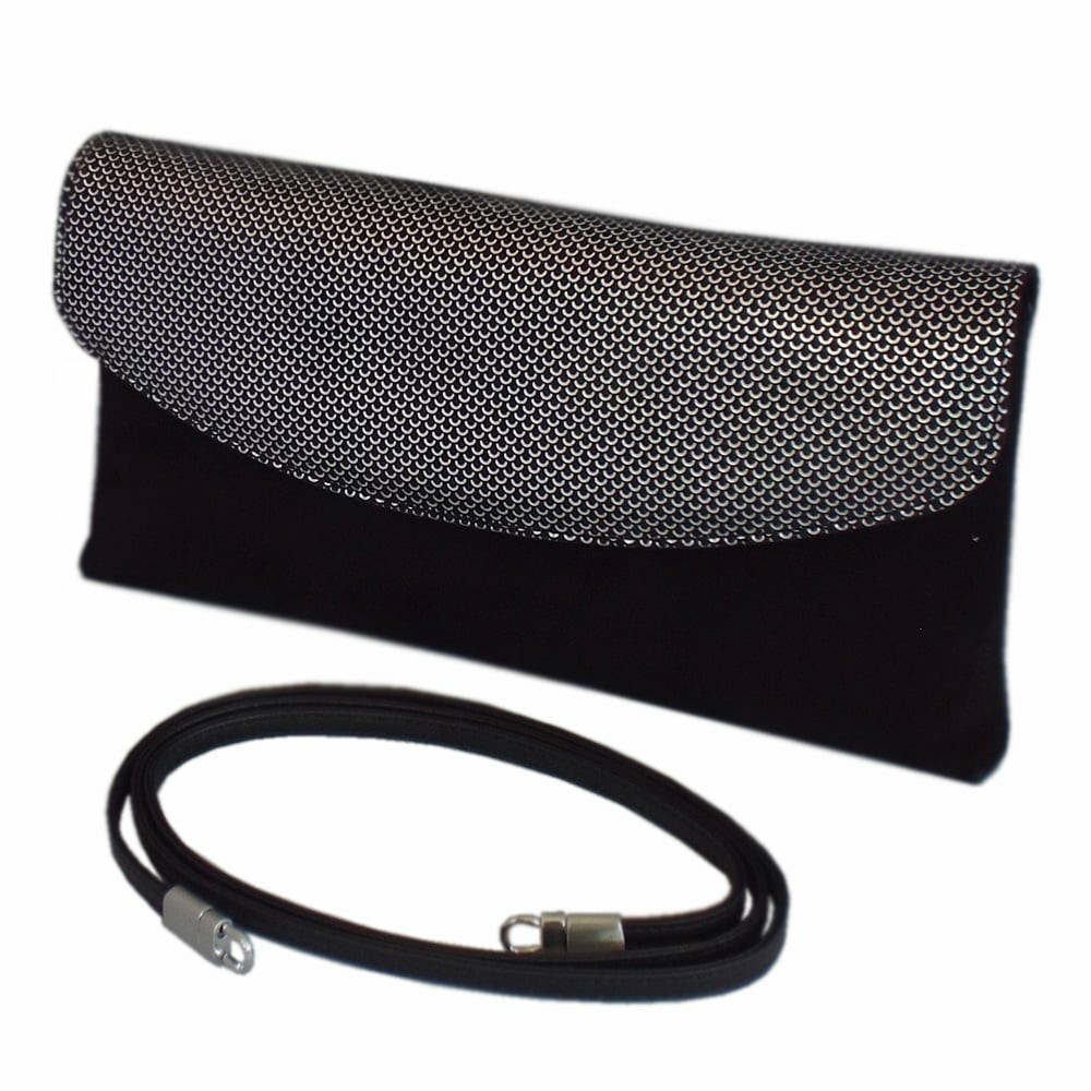 Women's Peter Kaiser Winema Clutch Bag Handbags Black | 932845-ILT