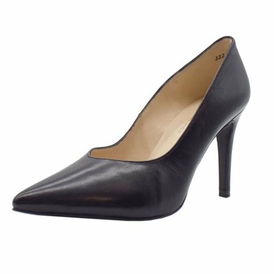 Women's Peter Kaiser Danella Classic Court Shoe Pumps Black | 910286-IFT