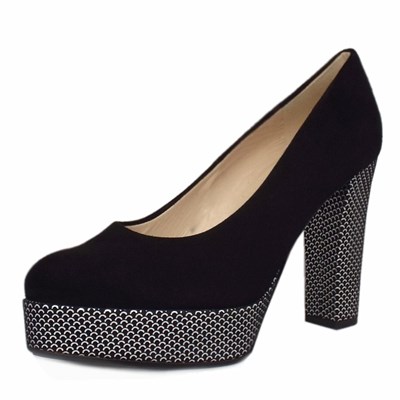 Women's Peter Kaiser Irmgard Shoes Pumps Black | 921468-PED