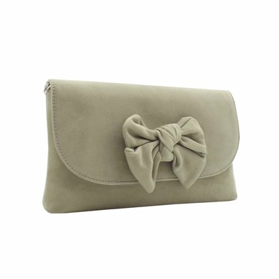 Women's Peter Kaiser Kerspi Stylish Bow Clutch Bag Handbags Black | 978052-GLV